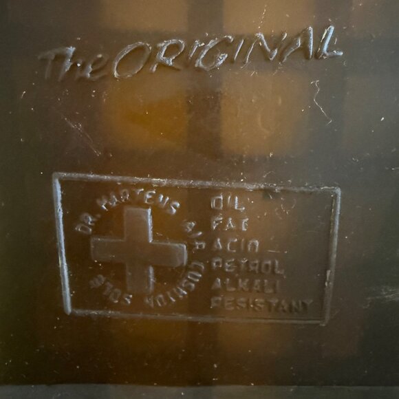 Dr. Martens Womens Size 7 Pink Patent Leather 1460 Lace-Up Ankle Combat Boots - Picture 5 of 16